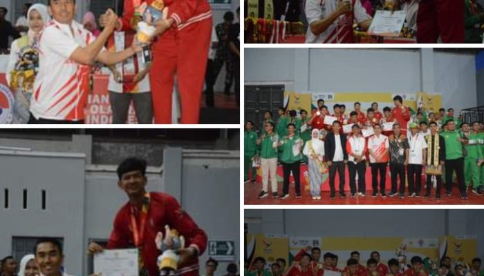 Sulsel Kawinkan Emas Di Nomor Team Double Sepak Takraw