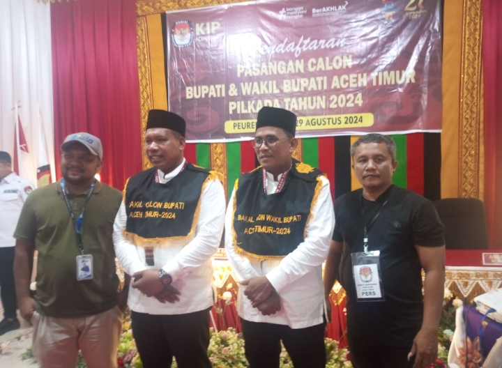 Paslon No..Urut Satu Bupati dan Wakil Bupati Aceh Timur (Tole dan Apong) Didukung Relawan dan Aktivis.