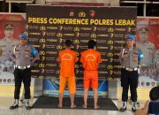 Kapolres Lebak : Dua Orang Tersangka diamankan Terkait Kasus Demo di DPRD Lebak Akibatkan Anggota Sat Pol PP Meninggal