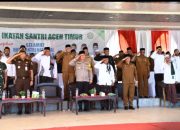 Wakapolres Aceh Timur Hadiri Peringatan Hari Santri Nasional Tahun 2024