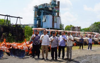 Swasembada Pangan,  Kementan Kirim RBidikatusan Alsintan ke Kabupaten OKI