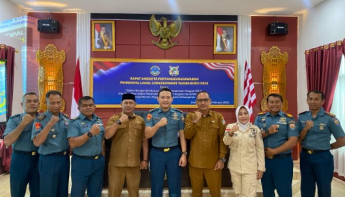 Primkopal Lanal Lhokseumawe Gelar RAPJ Tahun Buku 2024