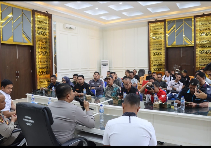 Menjabat Kapolres Aceh Timur, AKBP Irwan Kurniadi, S.I.K. Gelar Silaturahmi dengan Wartawan
