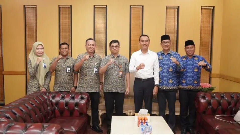 Bupati OKI Terima Audiensi BPJS Kesehatan Bahasa JKN Capai 97,8℅