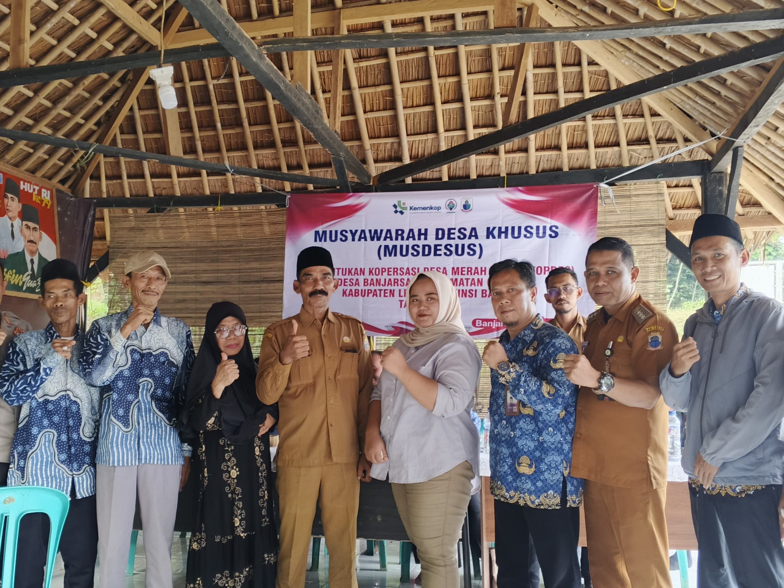 Pembentukan Koprasi Merah Putih di Desa Banjarsari: Sebagai Tindak Lanjut Instruksi Presiden Prabowo