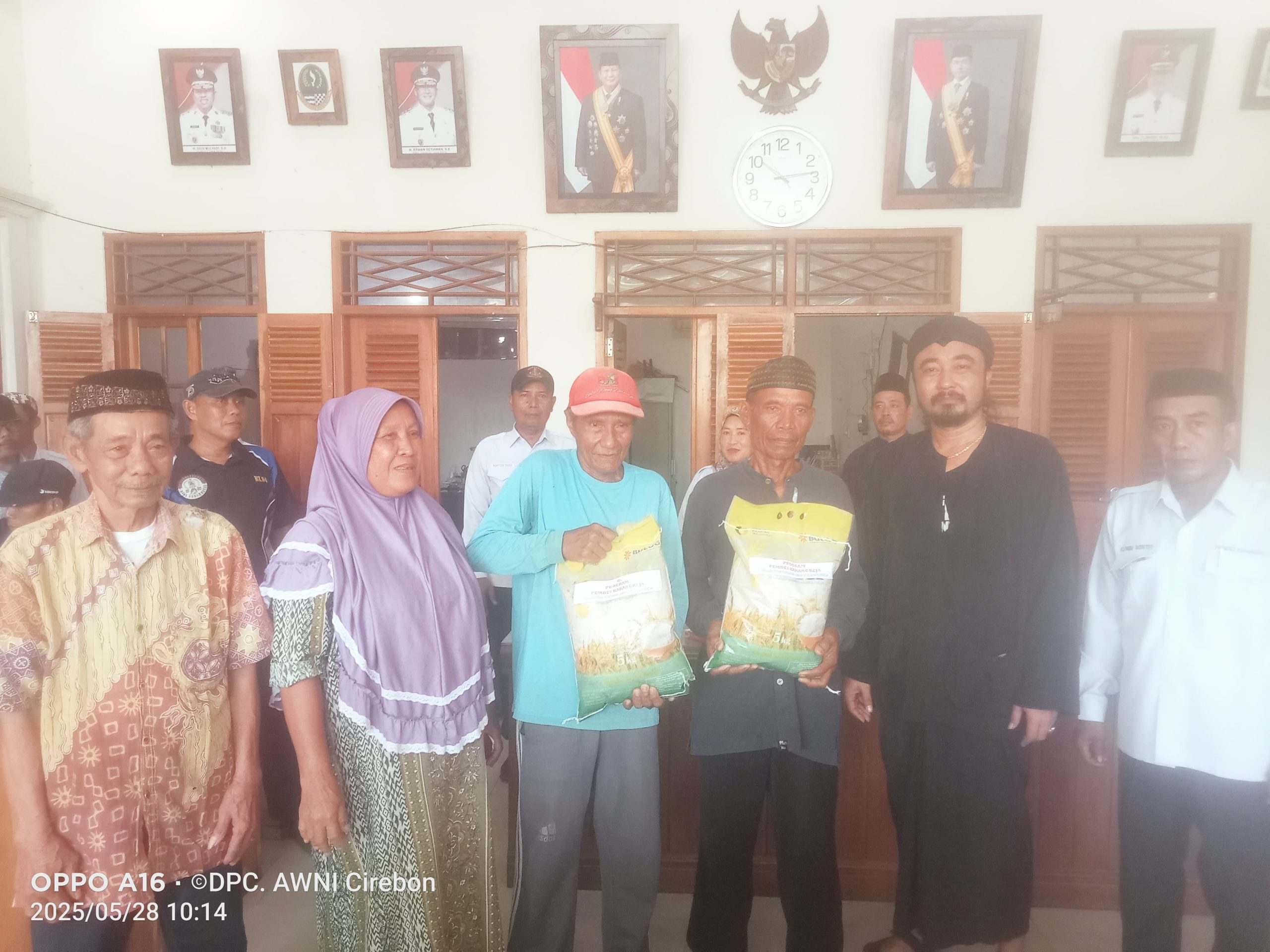 Program Beras Sodakoh Petani Desa Karangreja Kembali Di Salurkan Untuk Yang Ke – Empat Kalinya