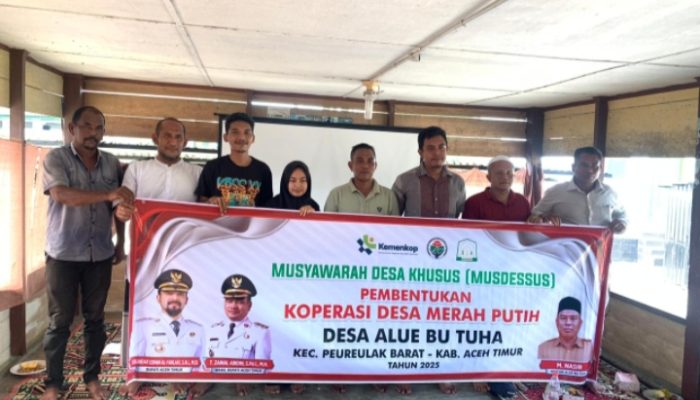 MUSYAWARAH PEMBENTUKAN PENGURUS KOPERASI MERAH PUTIH.