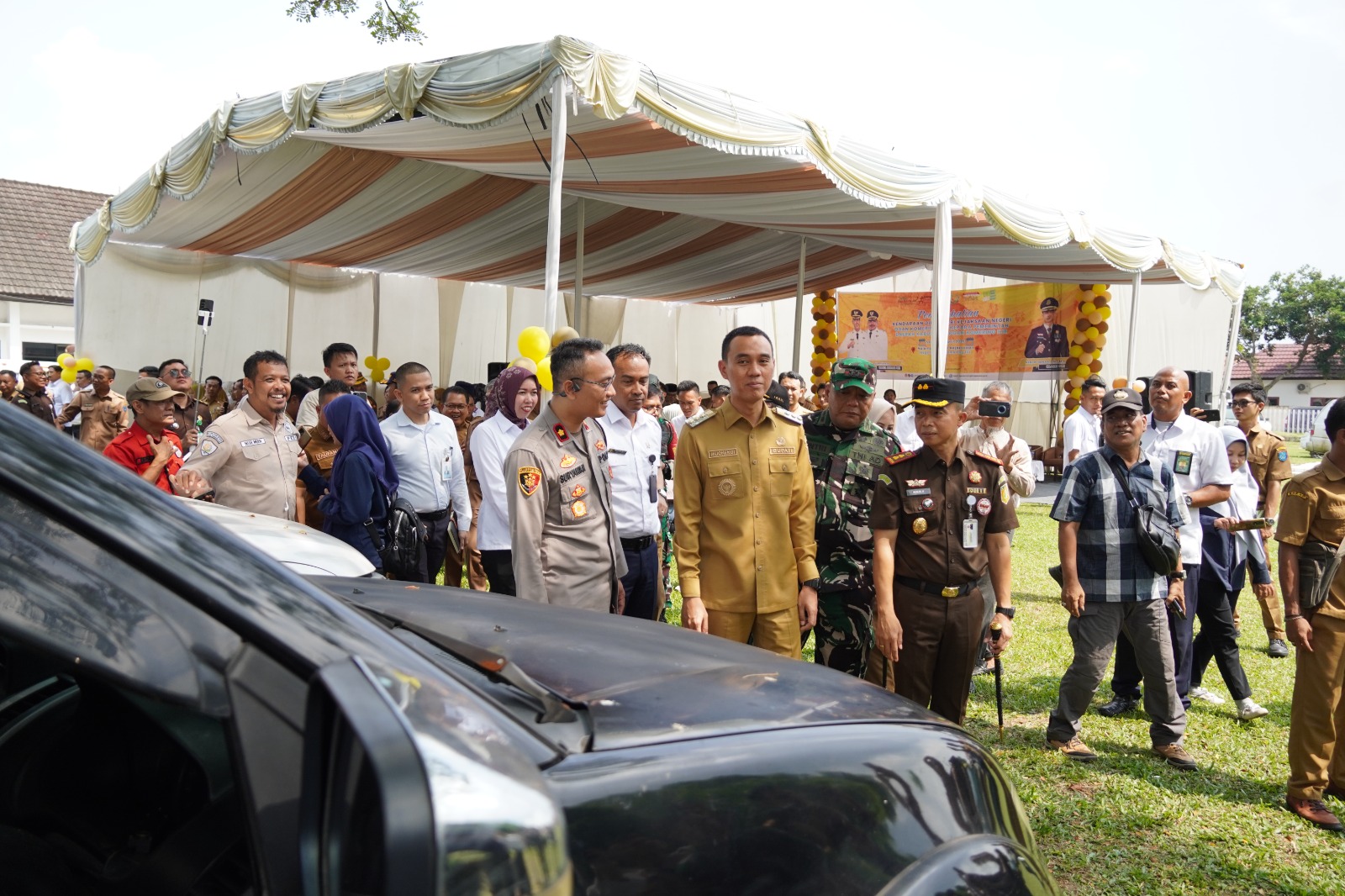 Lelang Randis Pemkab OKI Tahap I Tembus Rp 990 juta   #BPKAD Optimis Capai Target