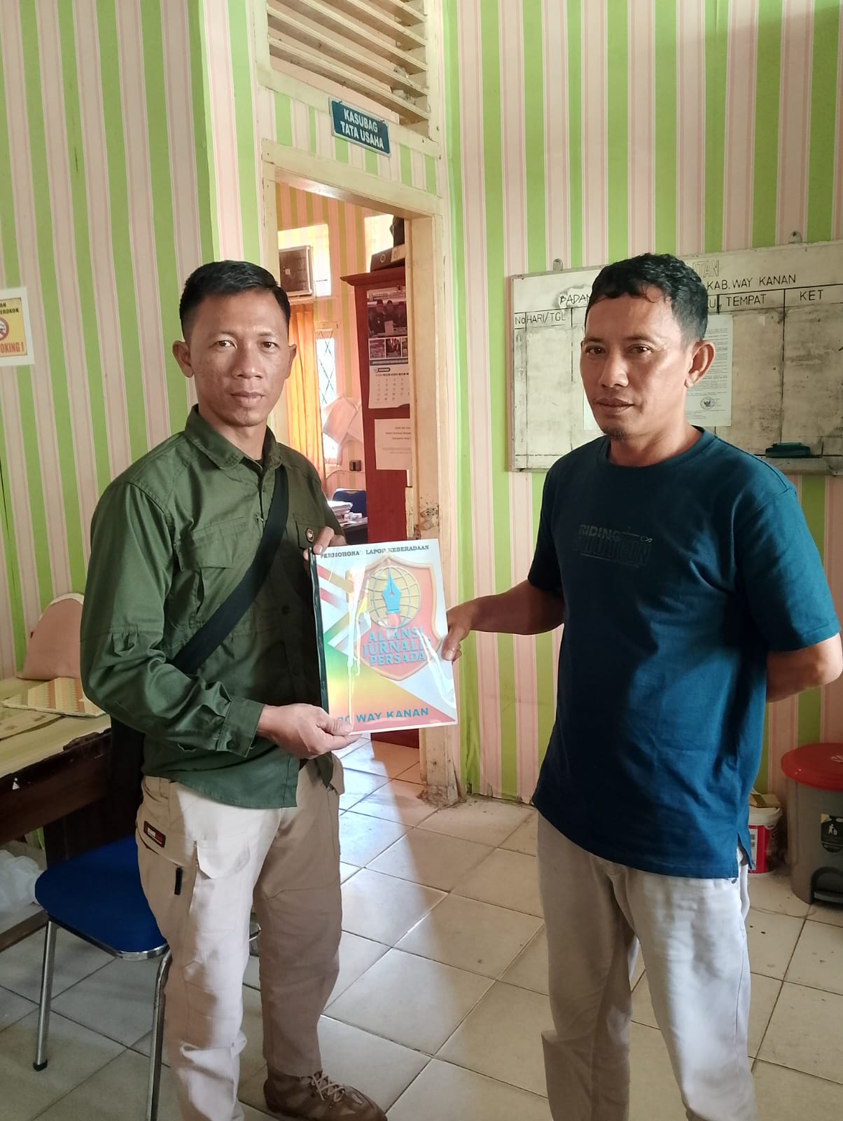 DPC AJP Way Kanan Lengkapi Administrasi, Dorong Profesionalisme Media Daerah