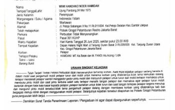 Wartawati Dianiaya Oknum Preman Diduga Imbas Pemberitaan Sebelumnya