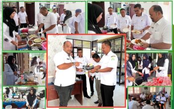 Mempererat Silaturahmi melalui Kegiatan Halal Bihalal di SMKN 1Peureulak Barat.