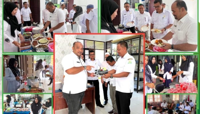 Mempererat Silaturahmi melalui Kegiatan Halal Bihalal di SMKN 1Peureulak Barat.