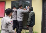 Polisi Terus Gencarkan Sosialisasi dan Penempelan Stiker “Lapor Pak Kapolres” di Wilayah Lut Tawar