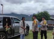 Demi Keamanan Di Akhir Pekan Polisi Patroli Rutin Di Setiap Kawasan  Wisata Aceh Tengah