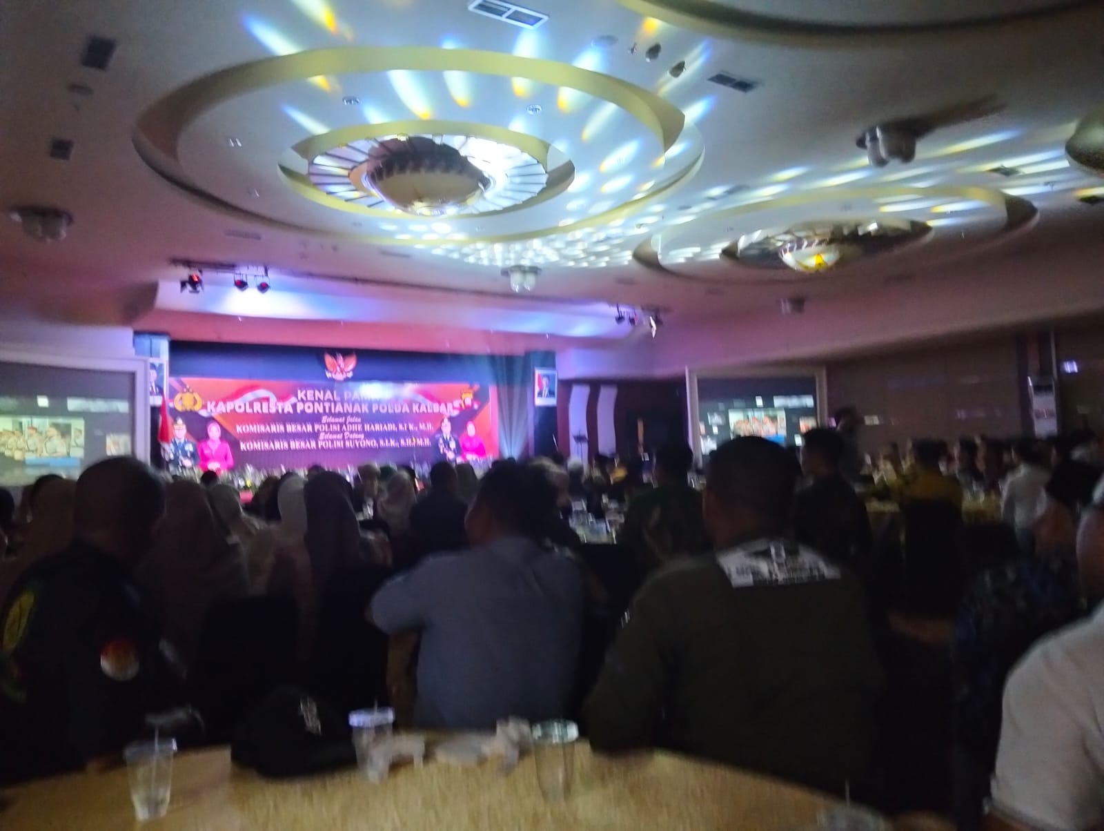 Kenal Pamit Kapolresta Pontianak, Kombes Pol Adhe Hariadi Resmi Digantikan Kombes Pol Suyono