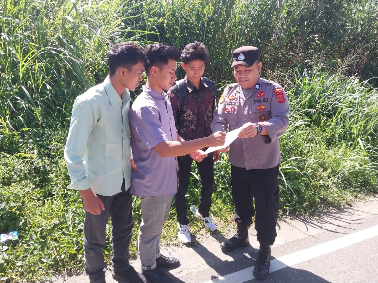 Polsek Celala Sosialisasi dan Edukasi Masyarakat: Bersama Jaga Kelestarian Alam dan Cegah Karhutla