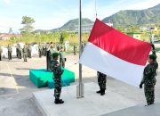 Gelar Upacara Bendera Hari Senin, Sarana Kodim 0119/BM Memelihara Kedisiplinan Dan Rasa Cinta Tanah Air