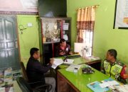 Jalin Silaturahmi, Babinsa Koramil 01/Bandar Komsos dengan Aparatur Desa