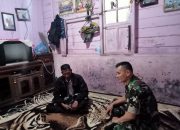 Jalin Silaturahmi, Babinsa Koramil 05/Permata Anjangsana Ke Rumah Warga
