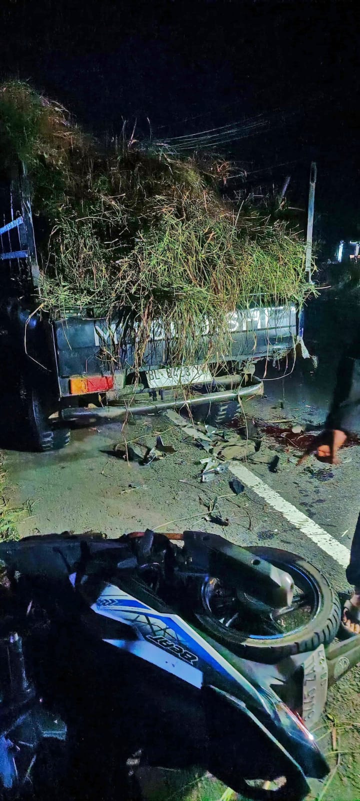 Gadis 22 Tahun Meninggal Dunia Usai Tabrak Mobil Parkir di Pinggir Jalan di Pintu Rime Gayo