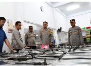 Kapolres Aceh Timur Tinjau Dapur Umum MBG di Peureulak.