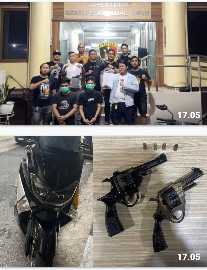 Kurang dari 24 Jam, Polda Kalbar Ungkap Kasus Curanmor dan Senpi Rakitan di Pontianak