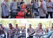 Kapolresta Pontianak Pastikan Kesiapan Personel dan Peralatan Hadapi Ancaman Karhutla