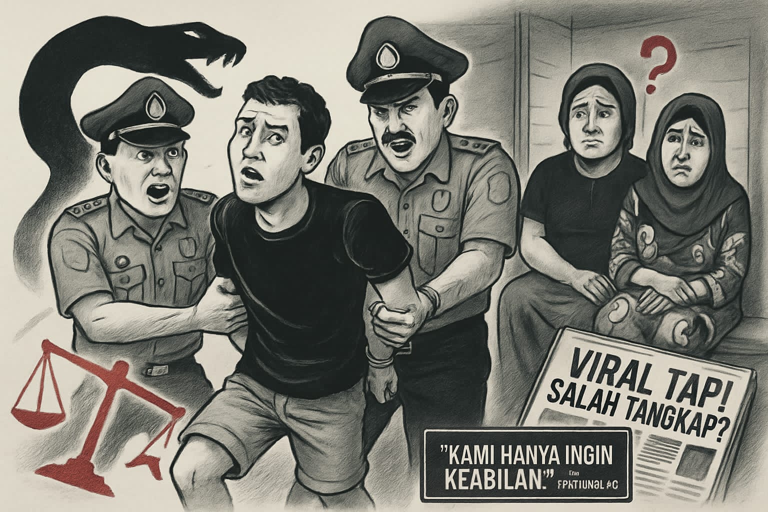 Disangka Karena Nama Mirip, Keluarga Protes Penangkapan AG: “Tak Ada Bukti, Prosedurnya Aneh”