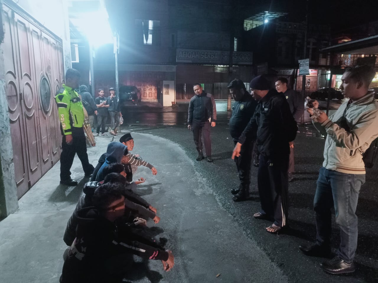 4 Sepeda Motor dan 1 Mobil Berhasil Diamankan Polres Aceh Tengah Saat Patroli Antisipasi Balap Liar