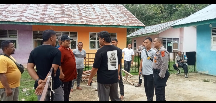 Polres Aceh Timur Kawal Mediasi Warga dengan PT. Medco.