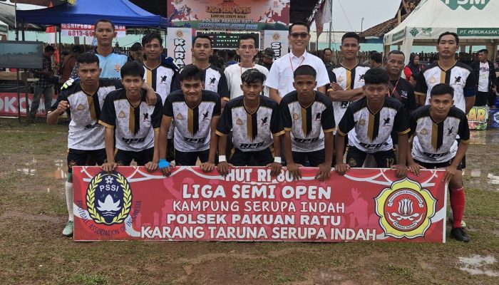 Raih Juara Satu RPG FC Tim di bawah naungan Kopda.Dedi Yulianto pulang dengan senyum merekah