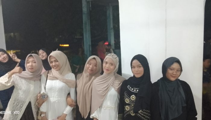 Muda mudi kamp Banjar agung mengadakan Peringatan Maulid Nabi Muhammad SAW di kamp Banjar agung berlangsung khidmat