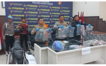Satreskrim Polres Aceh Timur Berhasil Ungkap Pelaku Pembunuhan di Idi Rayeuk.