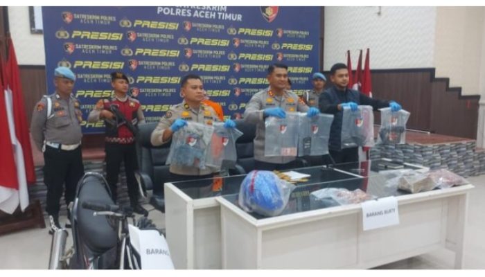 Satreskrim Polres Aceh Timur Berhasil Ungkap Pelaku Pembunuhan di Idi Rayeuk.