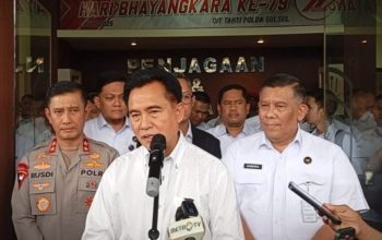 Kata Yusril, Langkah Hukum Tegas Sesuai Arahan Presiden Pelaku Pembakaran Gedung DPRD Makassar Dan Sulsel