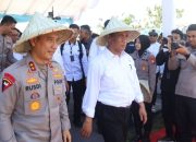Polda Sulsel Melaksanakan Penan Raya Serentak,  Lahan Tidur Di Jadikan Lahan Produktif