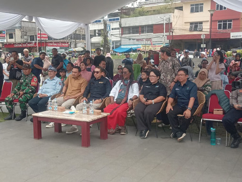 Holding Perkebunan Nusantara Dukung Gerakan Hijau, PTPN I Bagikan Bibit Bambu di Rekkam Art Festival 2025