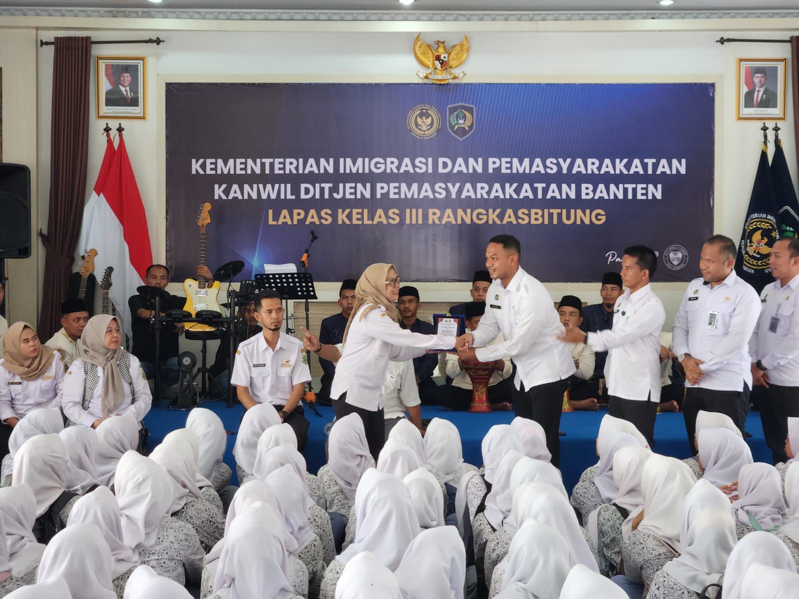 Kenalkan Pemasyarakatan, Lapas Rangkasbitung Terima Study Hukum Siswa-siswi SMAN 1 Warunggunung