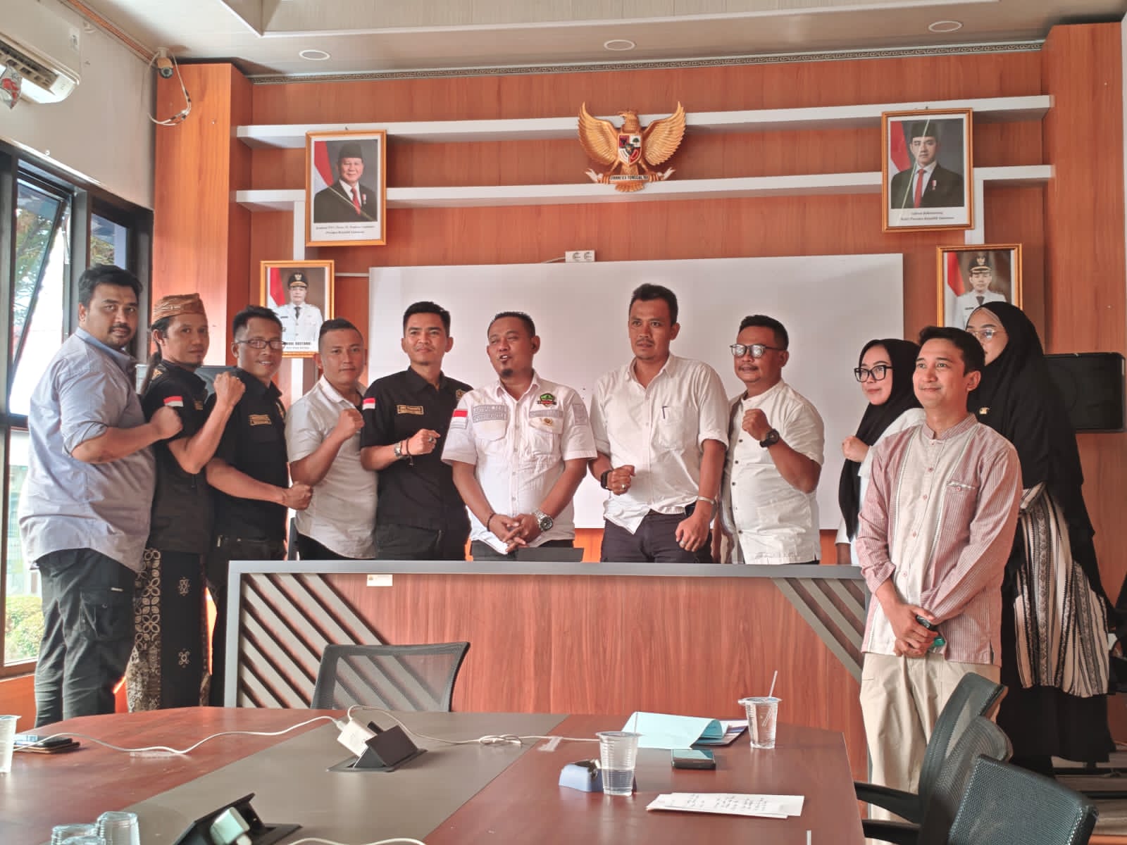 Soal Polemik di Perum Citra Swarna Tembong City: Forwatu Banten Lakukan Audiensi Bersama DPMPTSP Kota Serang.