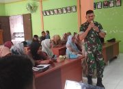 TNI Manunggal Membangun Desa Bersinergi dengan Pihak Kesehatan Gelar Penyuluhan di Desa Kute Keramil