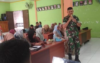Satgas TMMD ke126 Kodim0106/Ateng, Bersinergi dengan Pihak Kesehatan Laksanakan Penyuluhan di Desa Kute Keramil, Kecamatan Linge