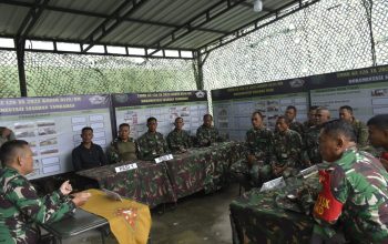 Dansatgas TMMD ke-126 Kodim 0119/ Bener Meriah Briefing Bahas Rencana Program Lanjutan Dansatgas TMMD ke-126 Kodim 0119/ Bener Meriah Briefing Bahas Rencana Program Lanjutan