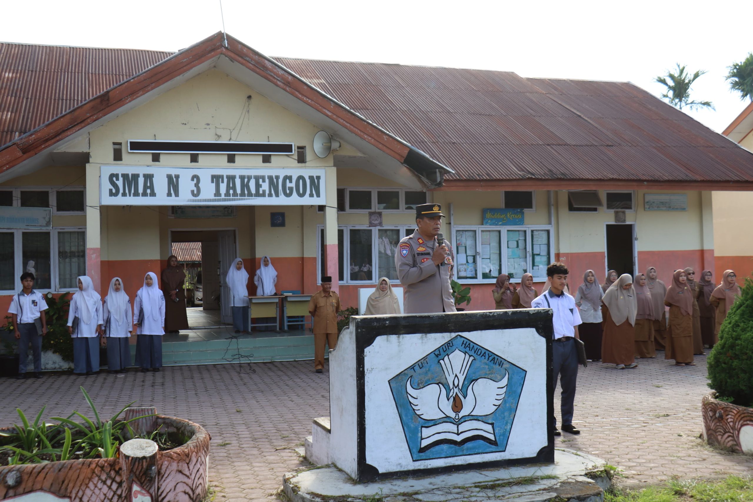 Saweu Sikula, Kasat Binmas Polres Aceh Tengah Edukasi Bahaya Narkoba, Pergaulan Bebas, dan Bullying