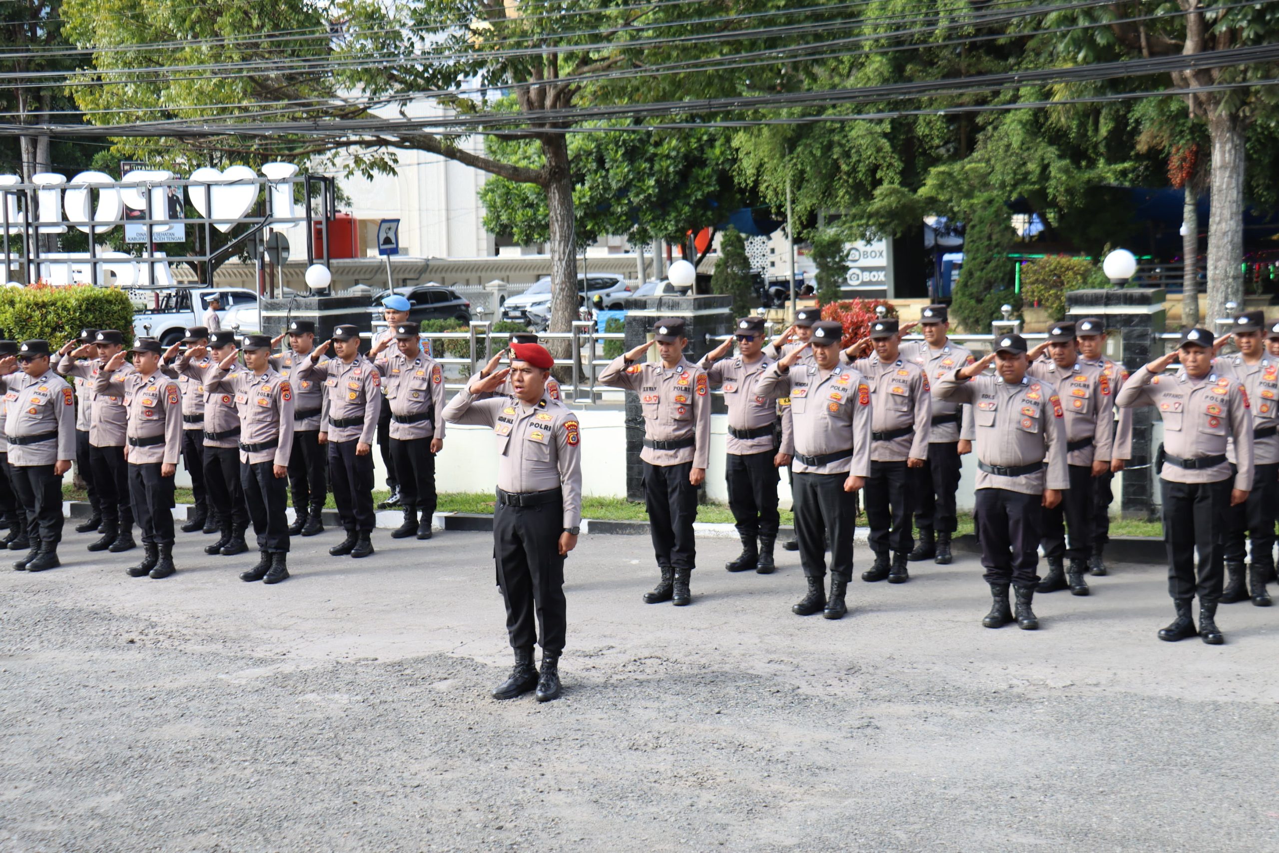 Polres Aceh Tengah Gelar Upacara Peringatan Hari Sumpah Pemuda ke-97
