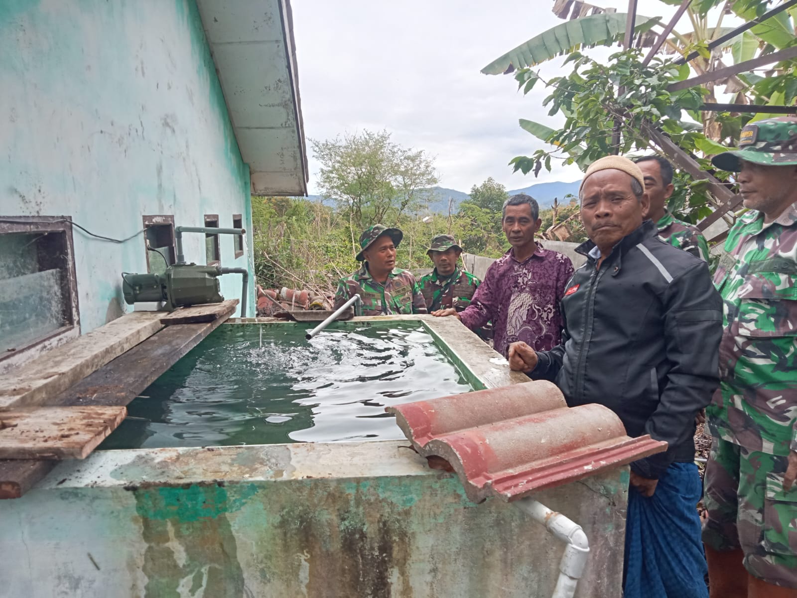 Peningkatan Sumber Air Bersih di Desa Bukit Sari Takengon Rampung 100 Persen Melalui Program TMMD ke-126