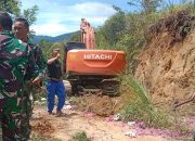Dilembah, Pelosok Desa, Satgas TMMD ke-126 Berhasil Buka Akses Jalan Untuk Masyarakat
