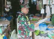 Anggota Koramil 04/PRG Pastikan Ketersediaan Sembako Di Pasaran, Wujudkan Stabilitas Ekonomi