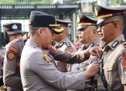 Kapolres Aceh Tengah Pimpin Sertijab Kabag Ren, Kasat Samapta dan Kapolsek