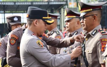 Kapolres Aceh Tengah Pimpin Sertijab Kabag Ren, Kasat Samapta dan Kapolsek