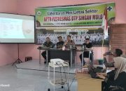 Puskesmas Pintu Rime Gayo Gelar Lokakarya Mini Lintas Sektor di Aula UPTD DTP Singgah Mulo
